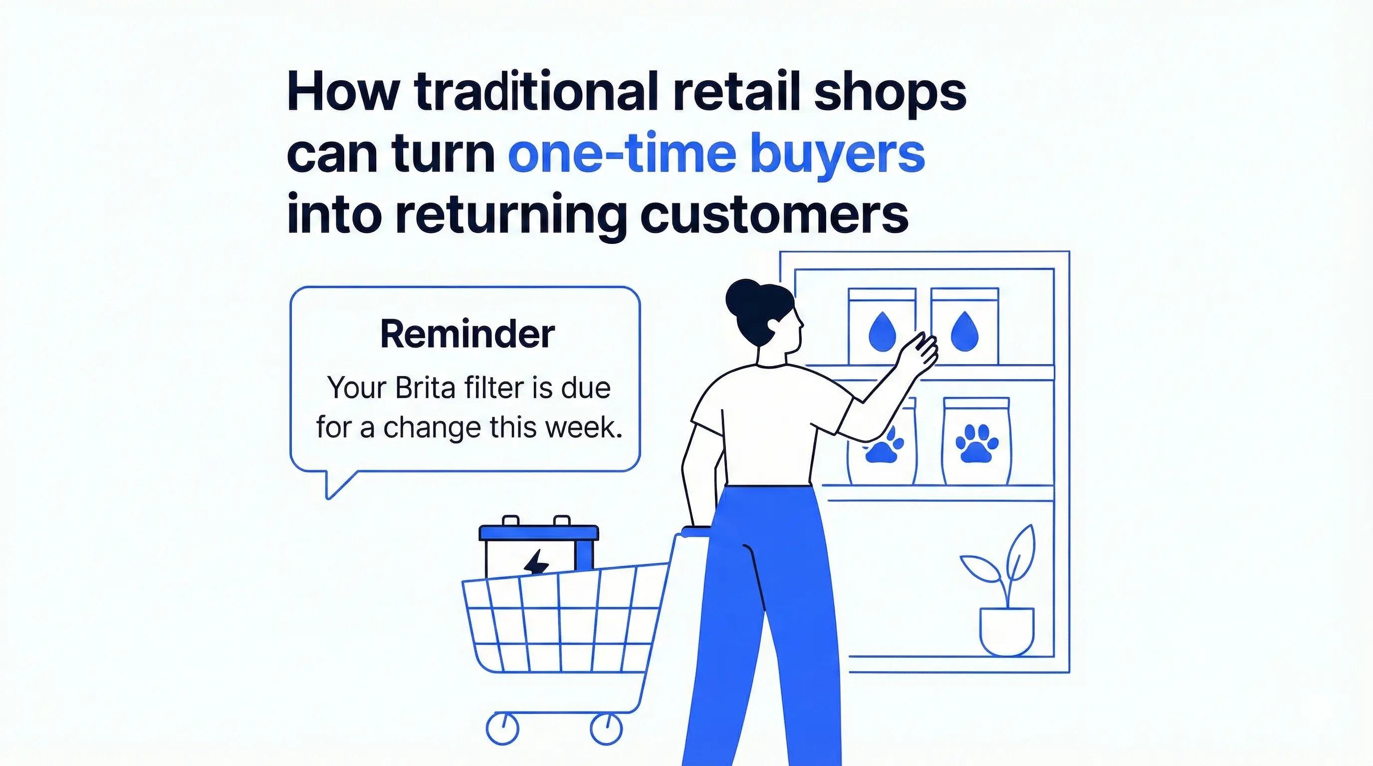How Traditional Retail Shops Can Turn One-Time Buyers into Returning Customers with Automated Reminders