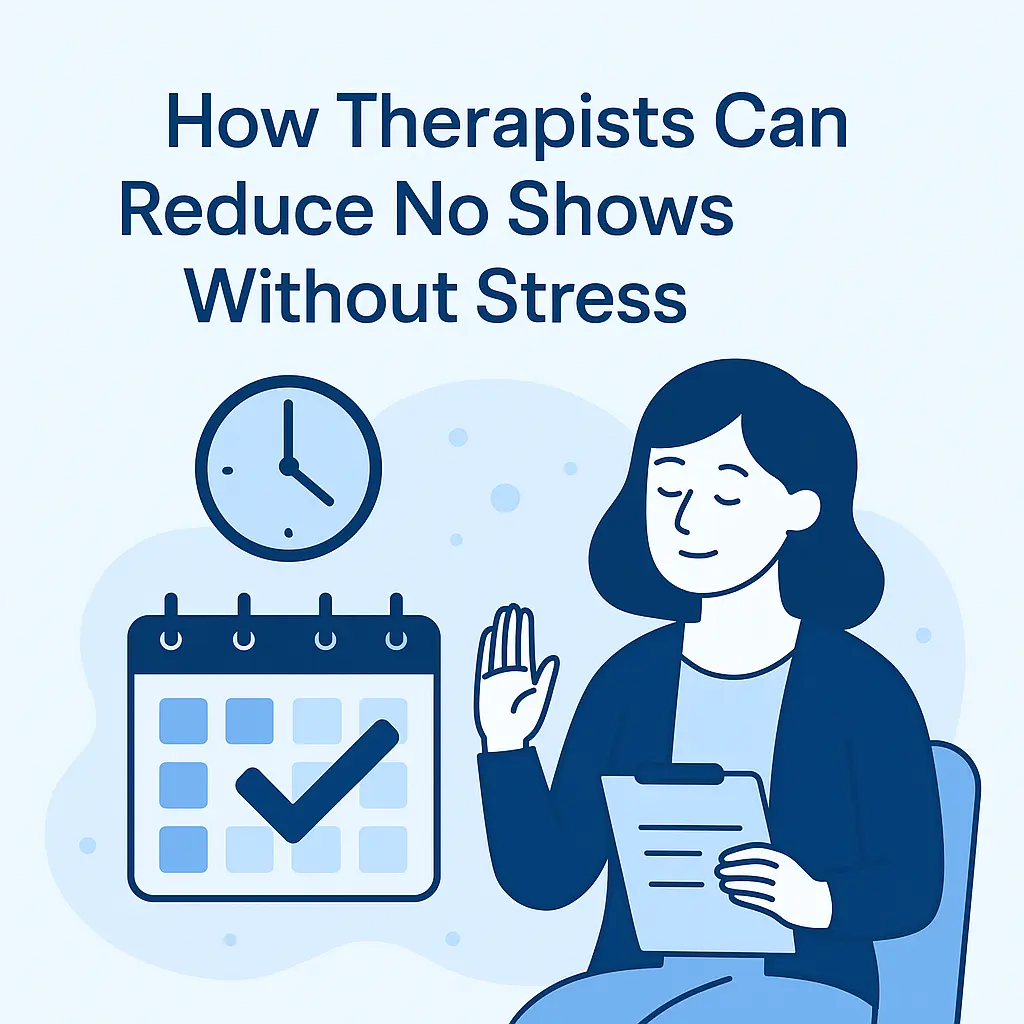 How Therapists Can Reduce No Shows Without Stress