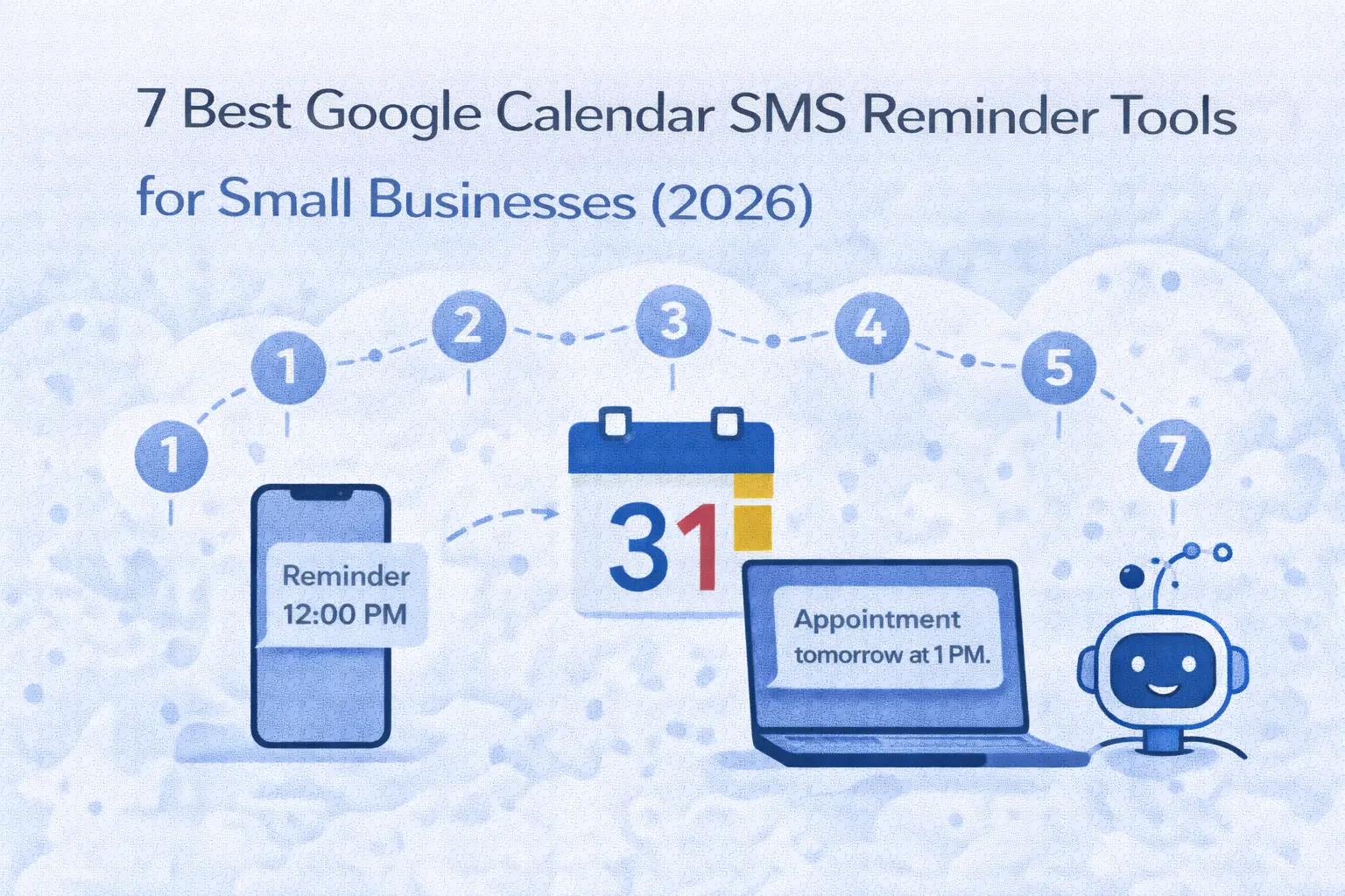 7 Best Google Calendar SMS Reminder Tools for Small Businesses (2026)