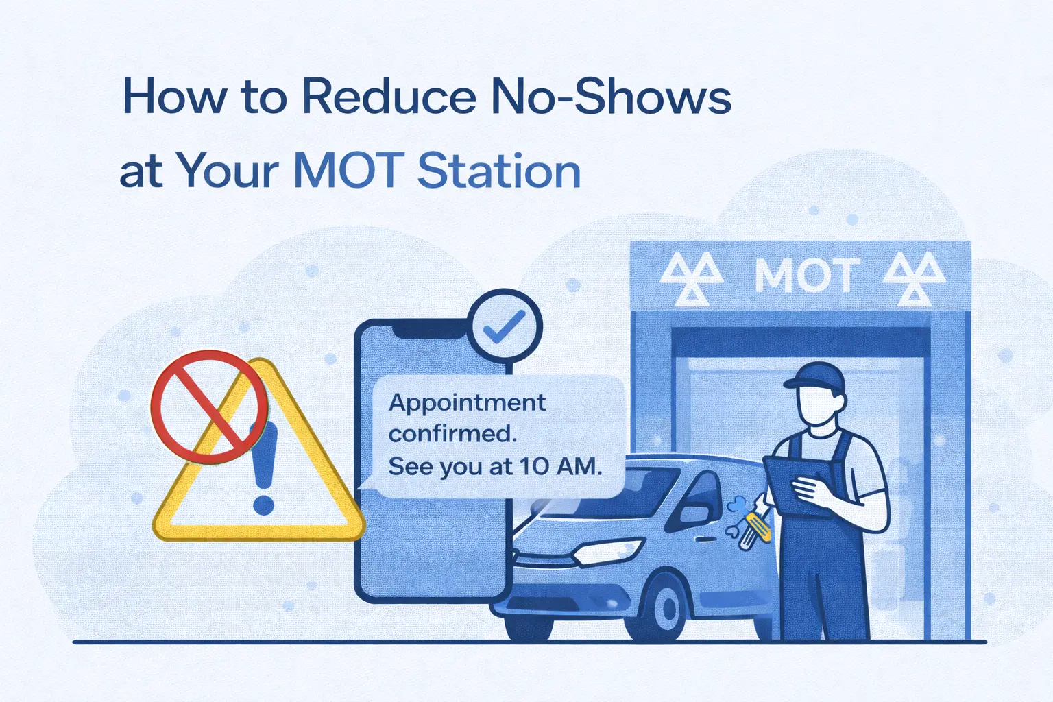 How to Reduce No-Shows at Your MOT Station
