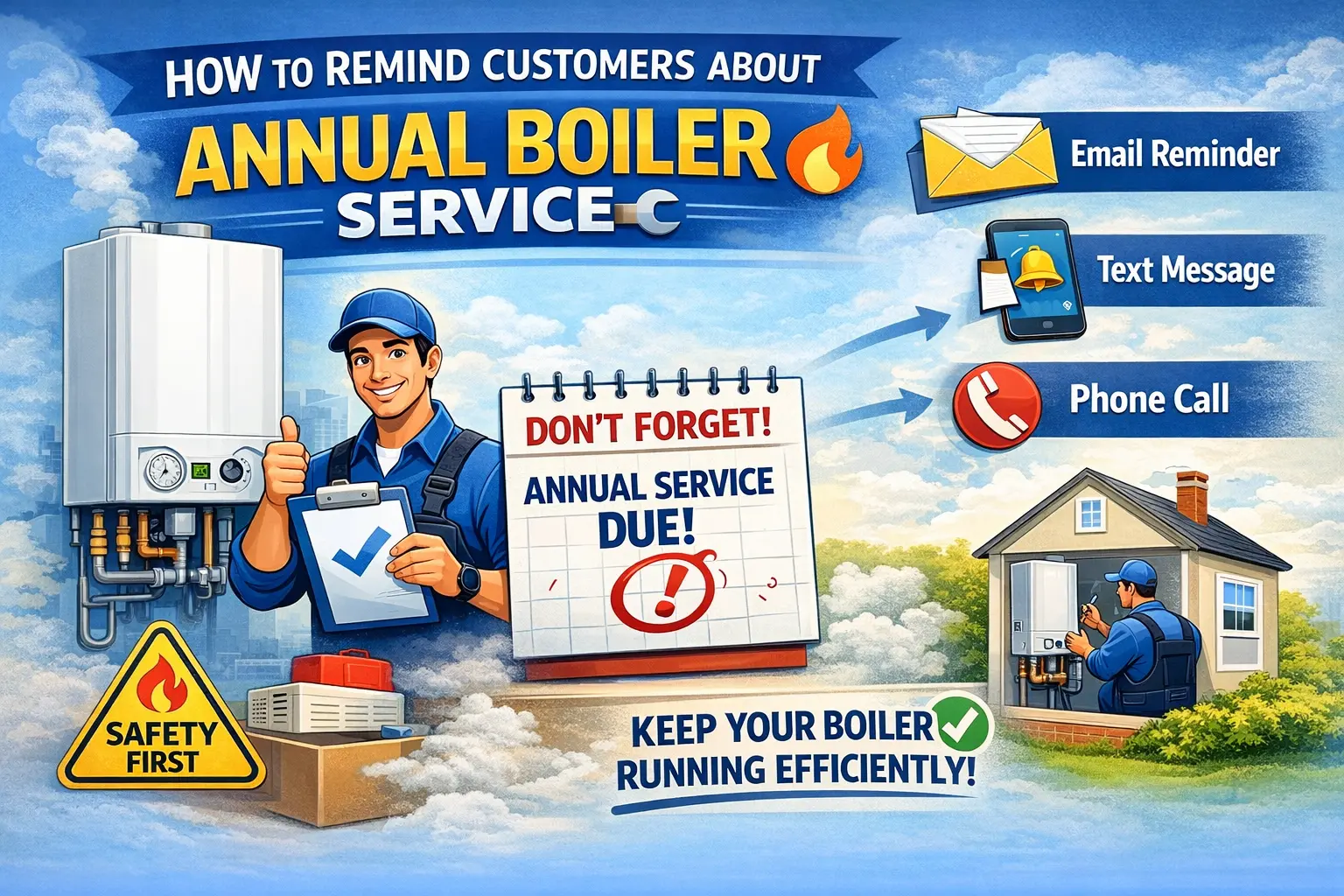 How to Remind Customers About Annual Boiler Service