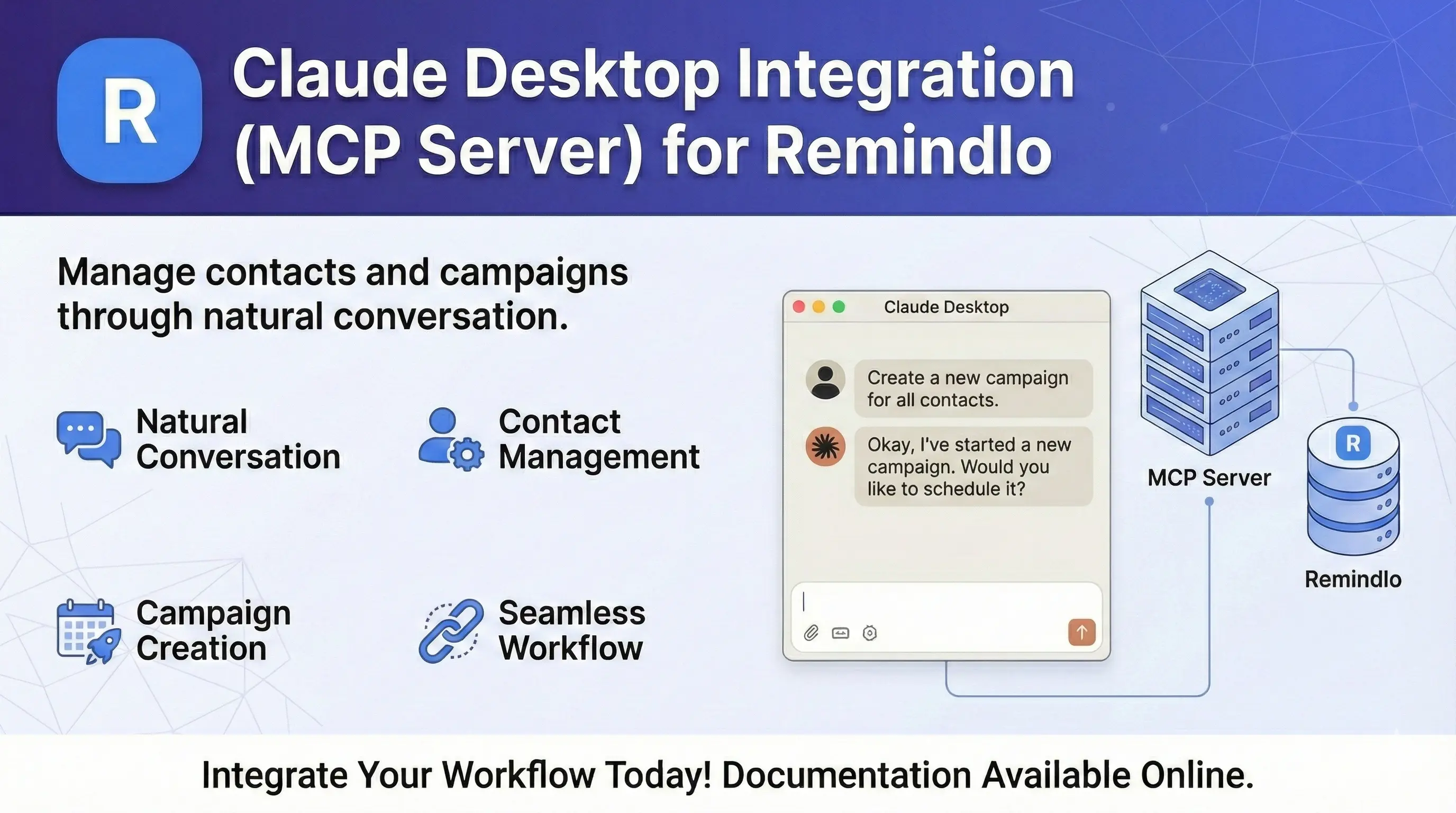 Claude Desktop Integration (MCP Server)